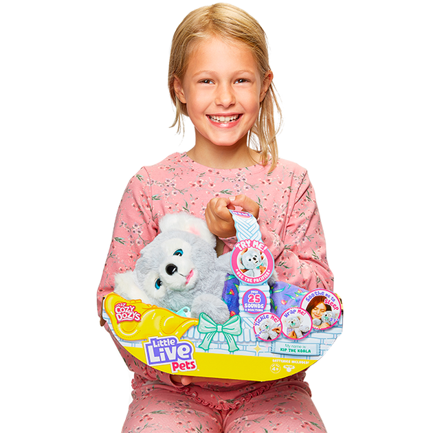 Little Live Pets: Cozy Dozy - Kip the Koala Interactive Toys for