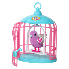 Little Live Pets - Lil' Bird & Bird Cage: Polly Pearl