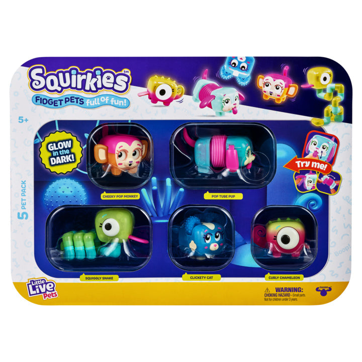 Little Live Pets - Squirkies: 5 Pack