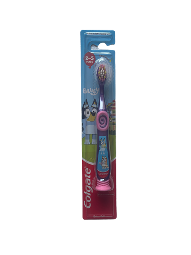 Bluey Colgate Toothbrush Kids Extra Soft (Multiple Colours)