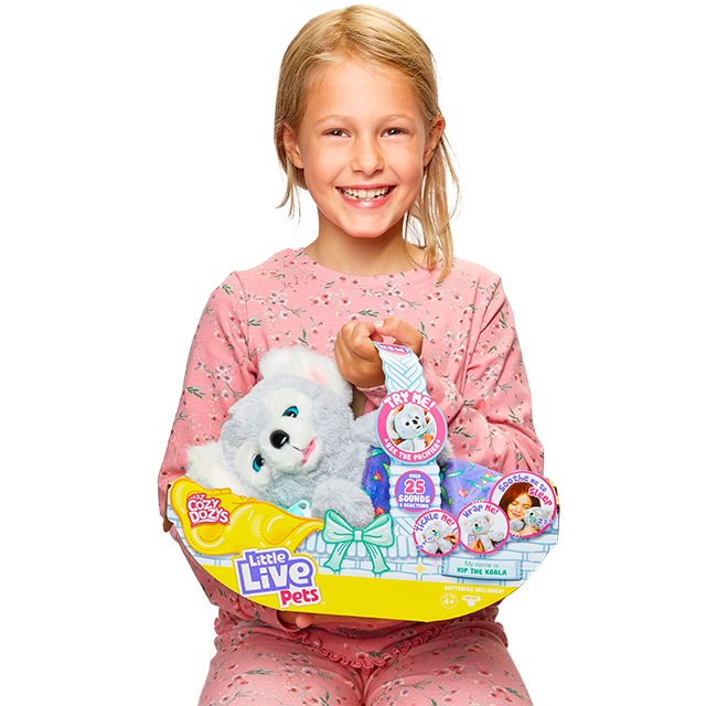 Little Live Pets Cozy Dozy Kip the Koala Interactive Toys for Kids Plunder From Down Under