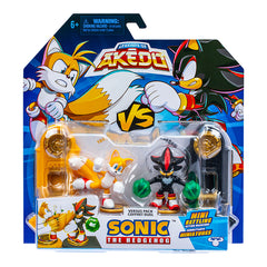 Legends of Akedo Sonic The Hedgehog. Mini Battling Action Warriors: Tails Versus Shadow