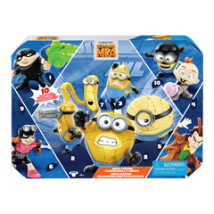 Despicable Me 4 Mega Battle Countdown Calendar. Includes Exclusive Mega Minion Figures