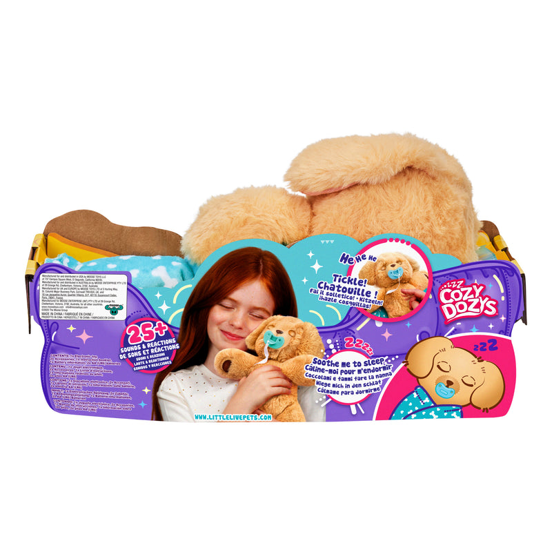 Little Live Pets: Cozy Dozy - Charlie the Puppy Interactive Toys For Kids