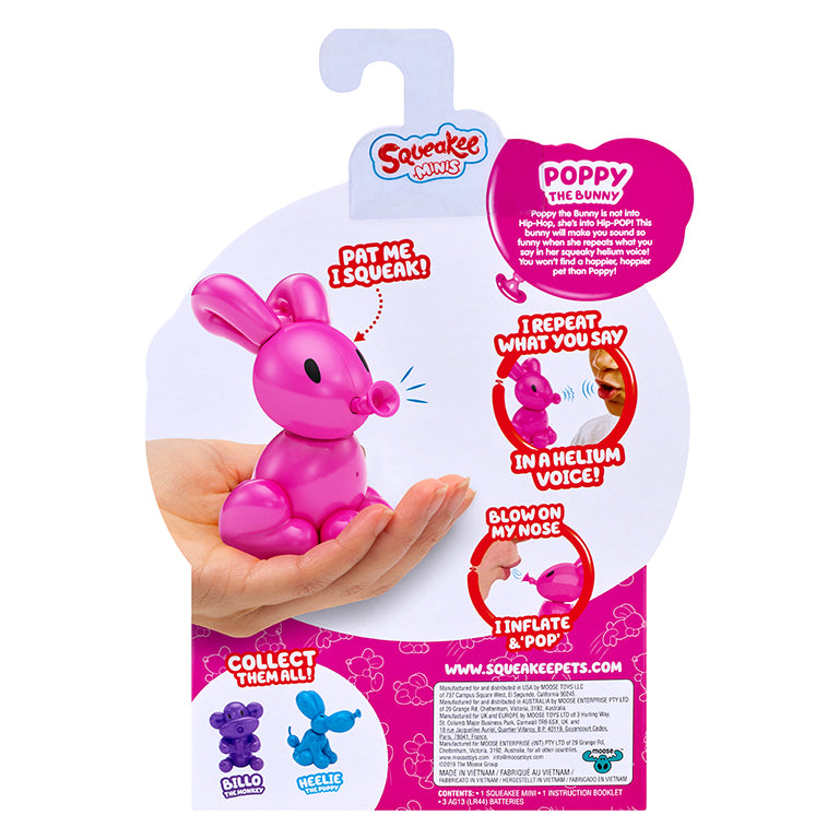 Squeakee Minis Poppy the Bunny