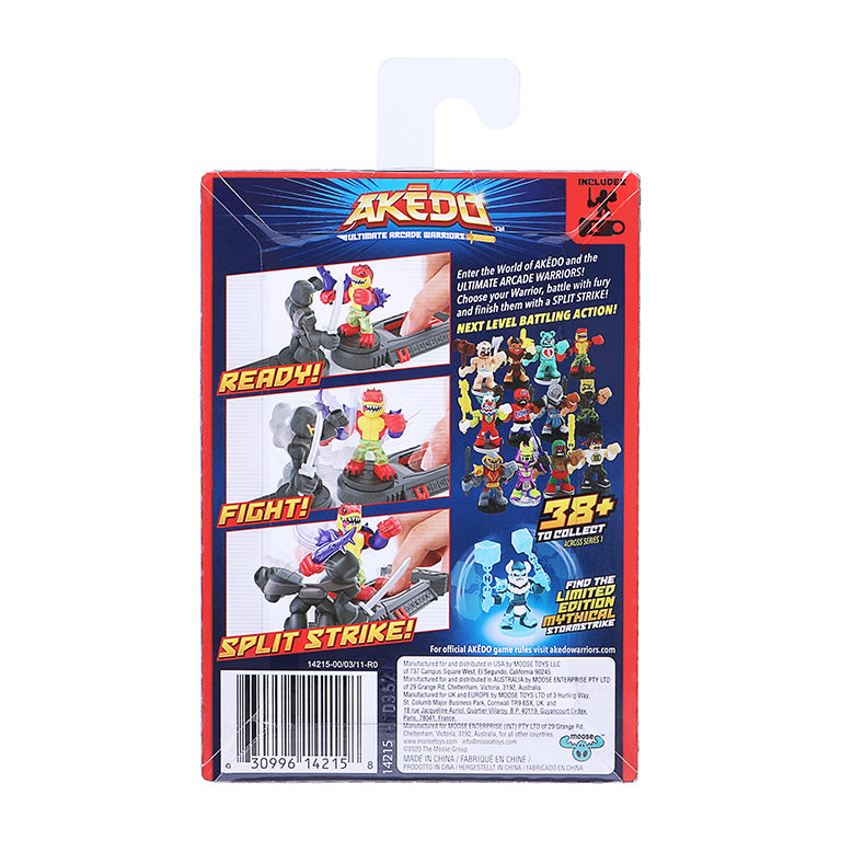 Akedo Ultimate Arcade Warriors Series 1 Ultravolt Ultra Rare Action Figure  (Moose Toys) (No Packaging) 