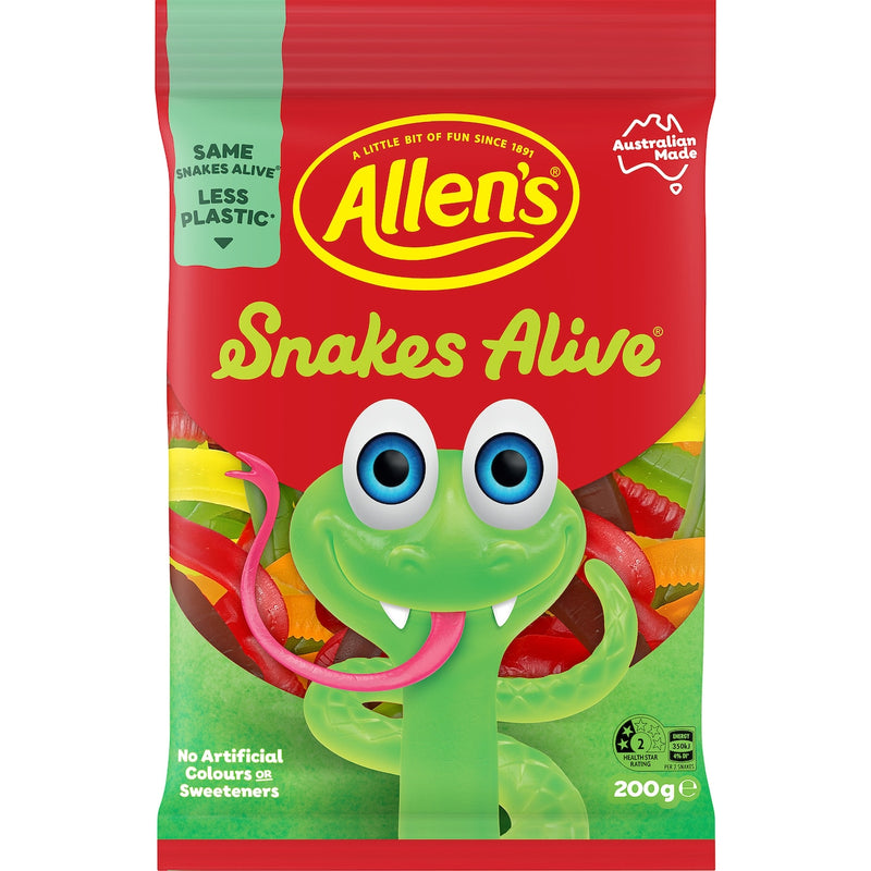 Allen's Snakes Alive 200g