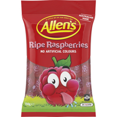 Allen's Ripe Raspberries Lollies 190g