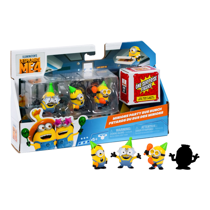 Despicable Me 4, Minions Party Bus Bunch