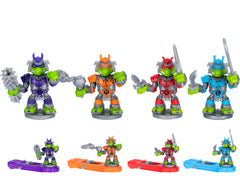 Legends Of Akedo Teenage Mutant Ninja Turtles: Mini Battling Warriors Turtle Pack (Bundle of 4)