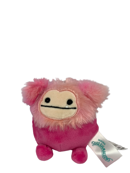 Official Kellytoy Squishmallows Caparinne the Bigfoot 3.5" Stuffed Plush Clip On AU Version