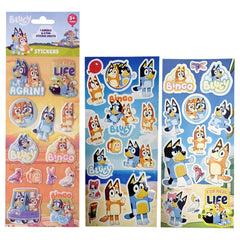 Bluey and Bingo and Friends 1 Bubble & 2 Fun Sticker Sheet