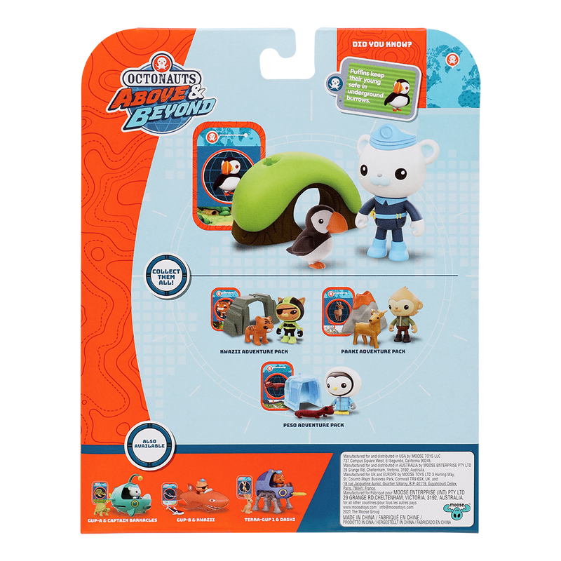 Octonauts Above & Beyond: Deluxe Toy Figure Captain Barnacles Adventure Pack