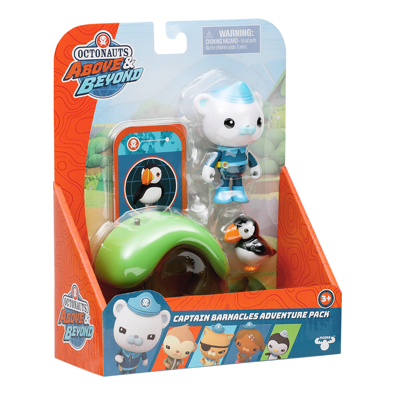 Octonauts Above & Beyond: Deluxe Toy Figure Captain Barnacles Adventure Pack