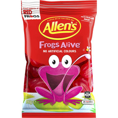 Allen's Frogs Alive Lollies 190g