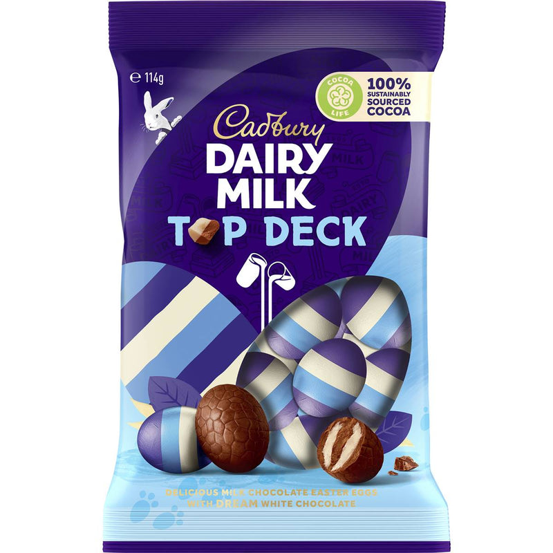 Cadbury Top Deck Easter Egg Bag 114g