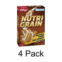 Kellogg's Nutrigrain Protein Breakfast Cereal 290g x 4 Pack