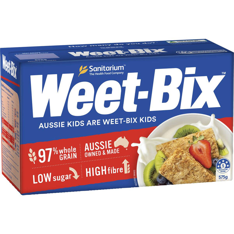 Sanitarium Weet-bix Breakfast Cereal 575g