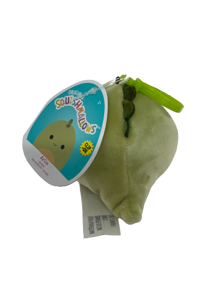 Official Kellytoy Squishmallows Arlie the Dinosaur 3.5" Stuffed Plush for Kids
