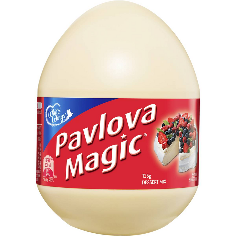 White Wings Pavlova Magic Mix Egg 125g